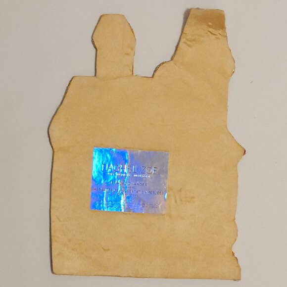 SPOOKY GHOST Rachel Zoe Halloween Beaded Charger Placemat HAUNTED HOUSE - Picture 2 of 4